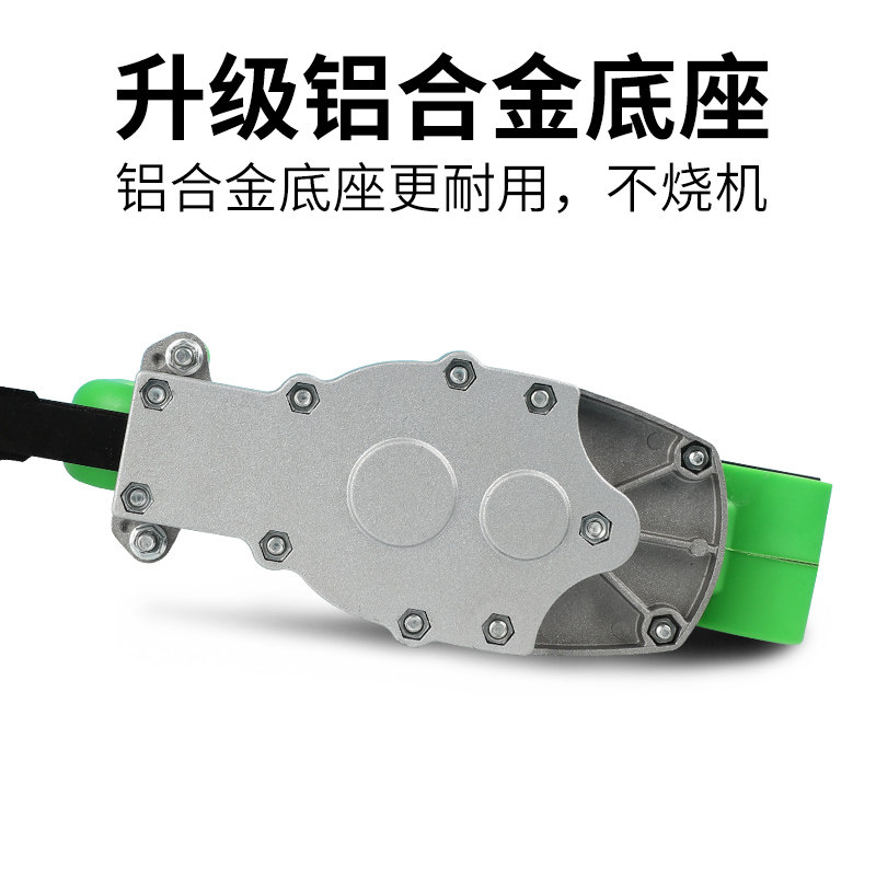 首程园林电动无刷绿篱机小型直刀弧形弯刀修枝机茶叶球树修剪机