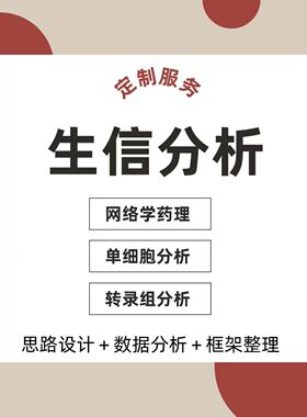 网络药理学+转录组验证 强力支撑您的课题假说 深度挖掘