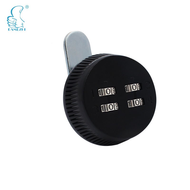 转舌密码锁更衣柜信箱机械密码锁B文件柜拨盘转舌锁抽屉小密码锁