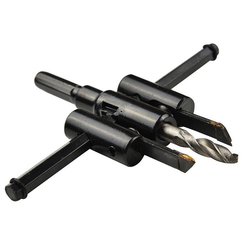 合金头飞机型开孔器 大小可调木工开孔器M扩孔器木工钻头木钻头