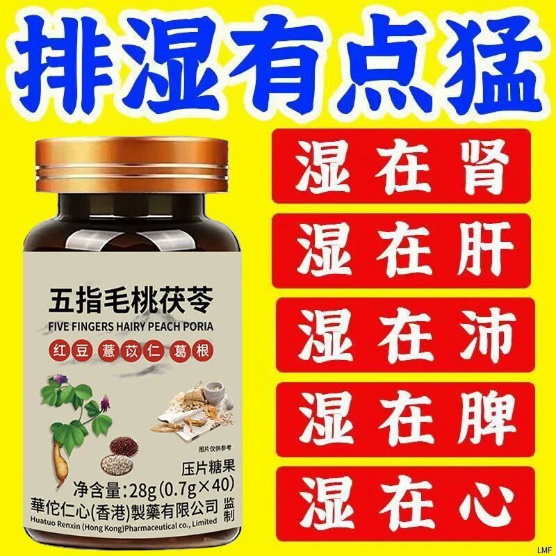 【湿气排空】祛湿神器湿寒湿热舌苔白五指毛桃红豆薏米去除湿寒气