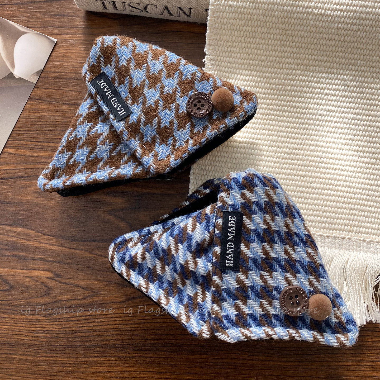 三角抓夹女2025新款高级感后脑勺盘发格纹鲨鱼夹韩系复古发卡头饰,饰品/流行首饰/时尚饰品新,发饰,淘宝优惠券,粉丝福利购,淘宝优惠卷