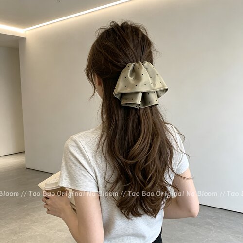 名狐法式灰咖简约高级感抓夹