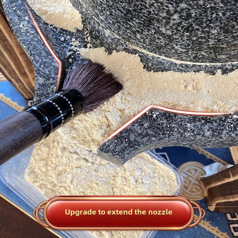 石磨家用石小型覆古石磨豆浆豆腐幼儿园青手动推磨磨盘机磨石OPK