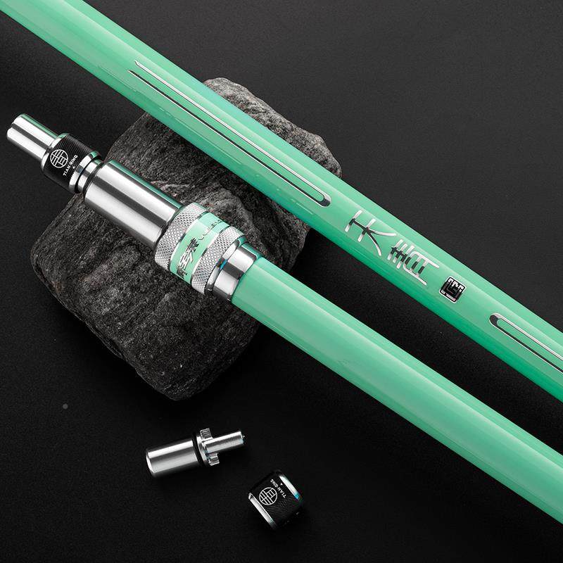 威宝天青碳素野网钓抄杆超轻超硬莱抄网兜竿伸缩定位钓鱼抄w2205t