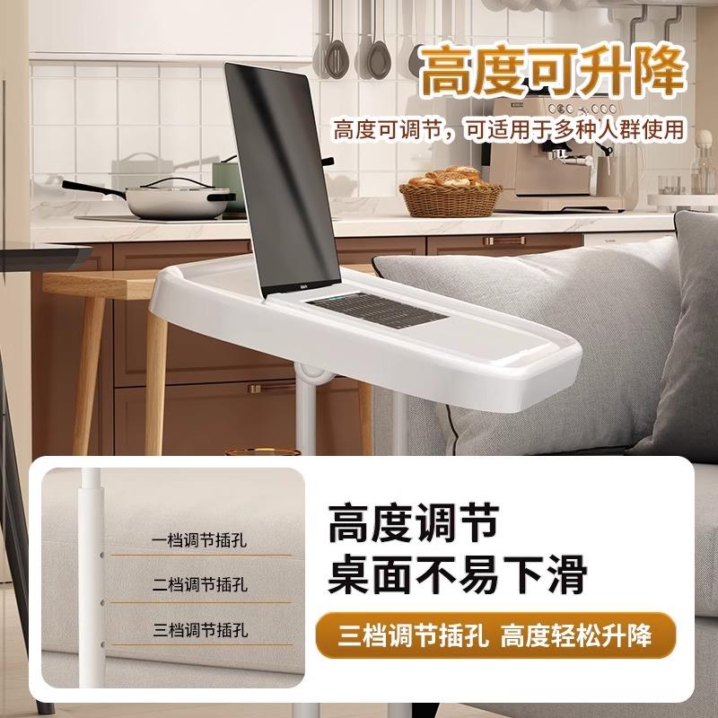 边几可移茶几简约现代折叠角迷你几桌置物架小户动阳型台客厅推车