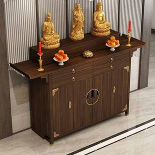 新中见详情式实木供香案家用客神台香火桌子桌案台农村中桌堂厅条