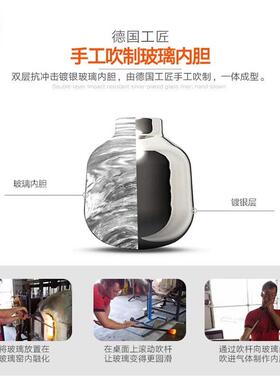 EmsaAIME莎口保温壶家用热水大壶容量Emsa\/AI保进温瓶R玻璃内胆