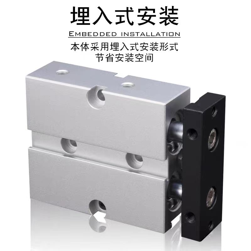 亚5德标准TN1客6/2/25/32/40X250/300/0BRJ40/500350S双轴气缸长