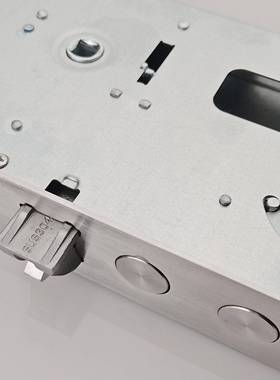 盼盼DYN卡30*4 00方边双孔3圆0*405边双孔加长霸王全钢防指纹锁锁