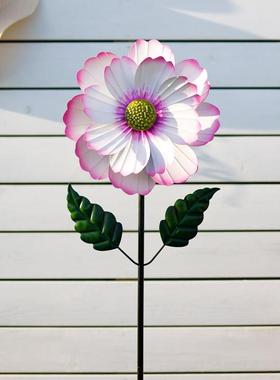 景区田园摆户外赏观PQB花朵款唯美粉色复古牡丹花庭院铁艺装饰风