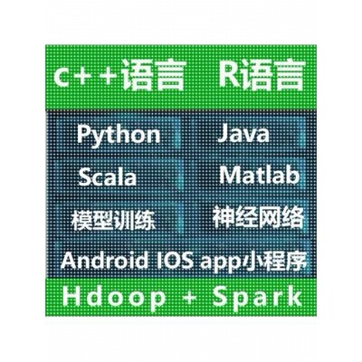 Python代做java代码编写C++大数据R语言Hadoop/spark/flink/C语言