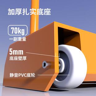 奥匹羽毛球柱实心铁70kgAP-B11加铸重底座移动网室内外标可准比赛