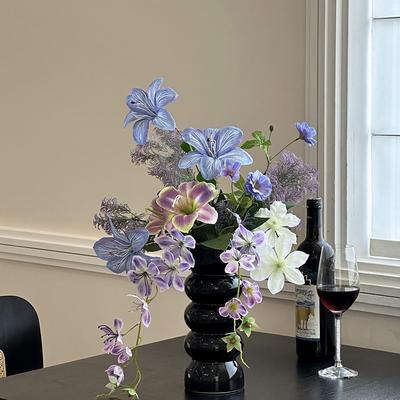 古典法式假仿花摆设花客厅插花仿真花C1039花束真艺术感小众装饰