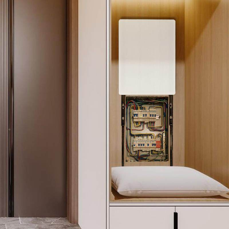 超薄表箱装饰画 向画挂画MS202307 画免打现代简约遮挡强弱电孔箱