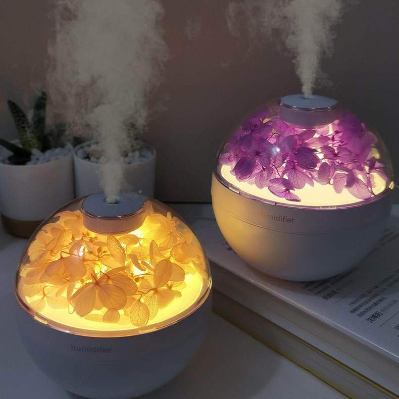 永生花加湿保家器创意用夜间桌面植物新款睡雾眠永生花加湿喷器加,生活电器,加湿器,淘宝优惠券,粉丝福利购,淘宝优惠卷