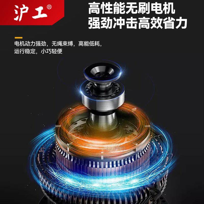 沪1028L工专户外安装镐无线锂电电锤电二用工业业高级安全离合效