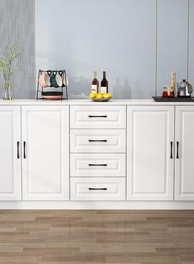 实餐边柜木代子简约厨房家现用茶水柜多功收纳柜客厅靠230415墙柜