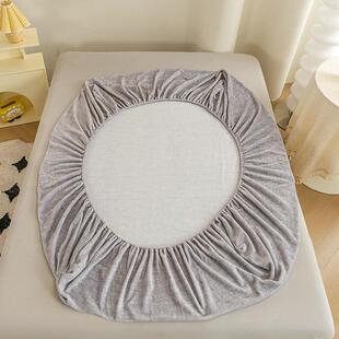 牛奶绒床笠冬款加厚定加绒做尺寸定制生用宿舍专学90x190珊瑚WOR