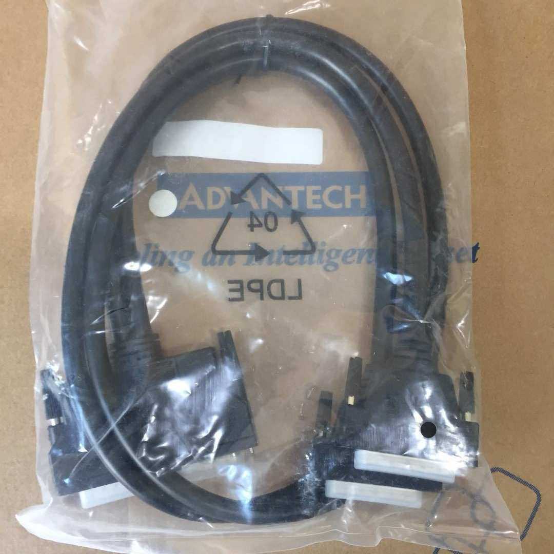 研华采集卡线缆PCL-10250-1E/2E 100pin屏蔽线2x50针PCIE-1756用