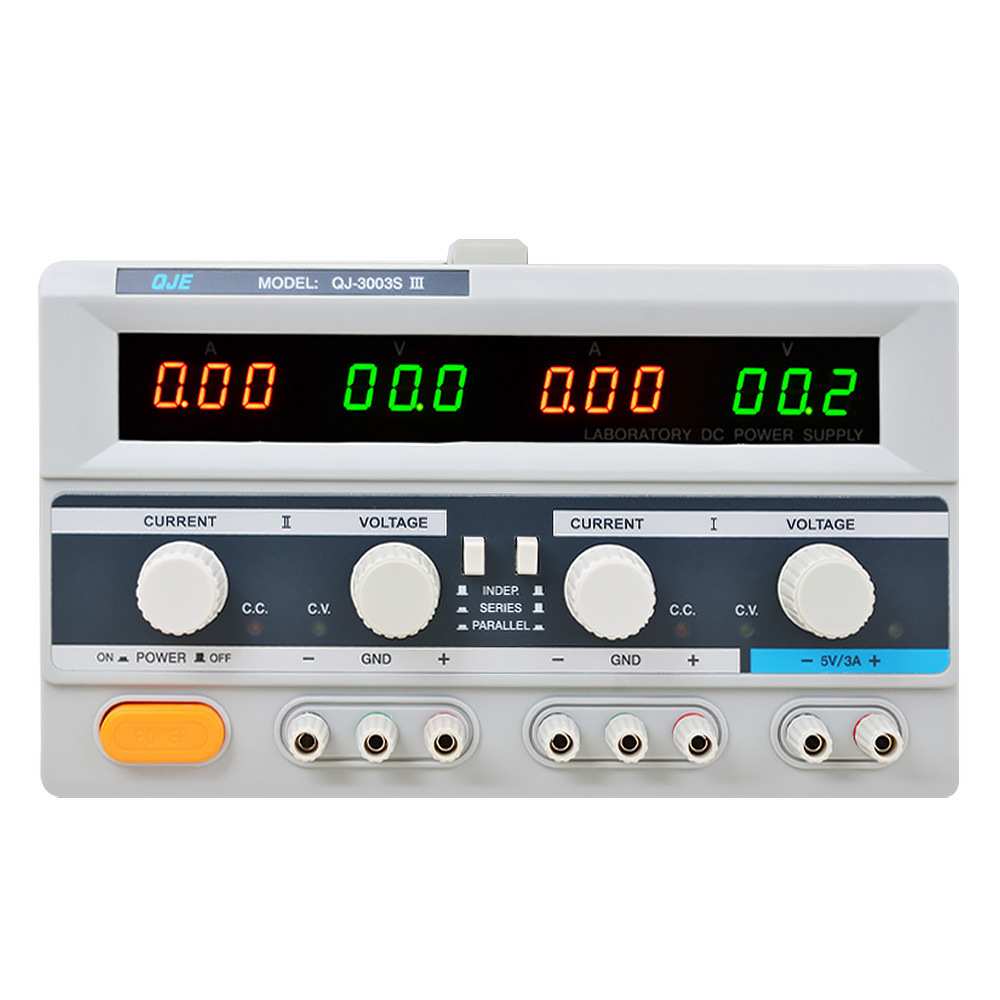 QJ-3003SIII求精30V3A三路稳压电源QJ3003S直流可调电源双路电源