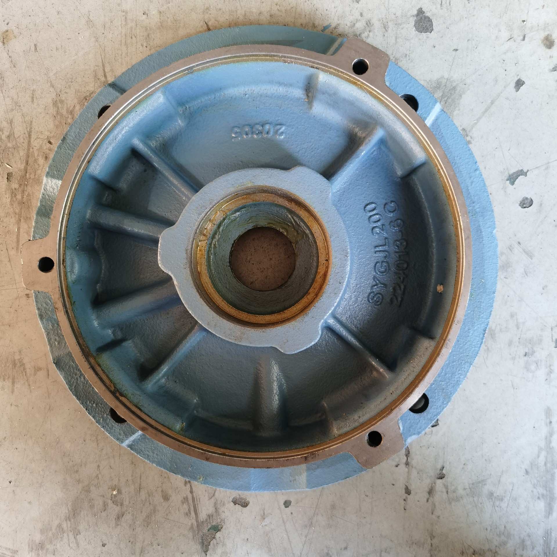 ABB M2BAX132电机端盖SYGJL200/224013-6C电机前法兰