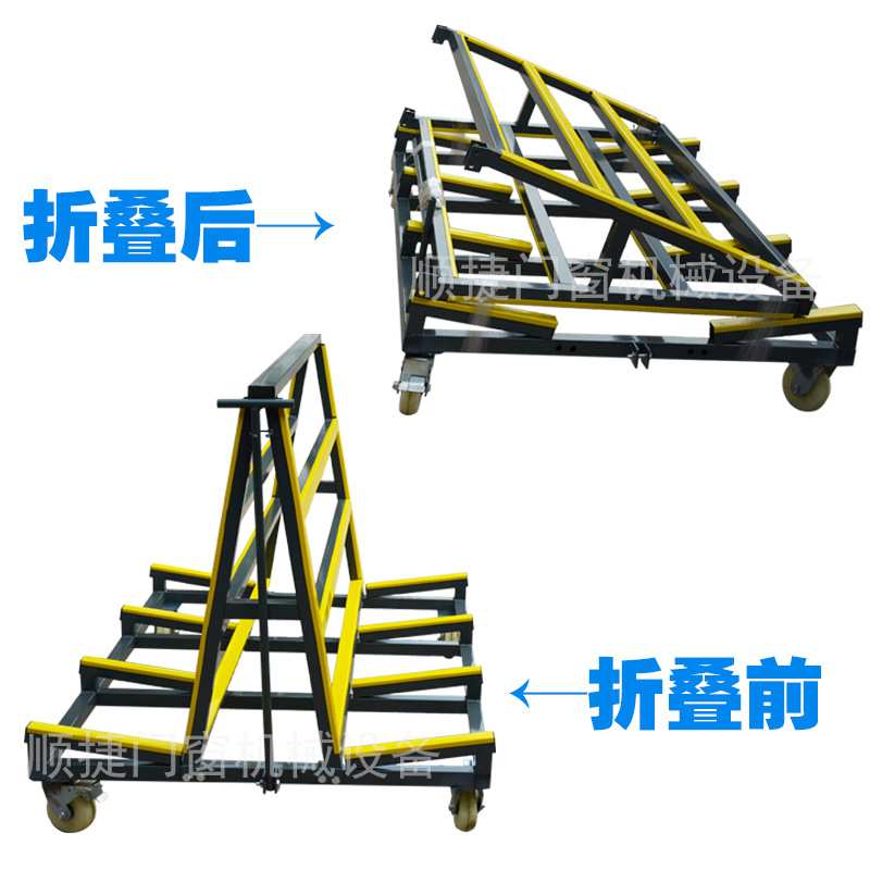 拆装式玻璃推车跨境玻璃中转手推车门窗运输搬运架工具车