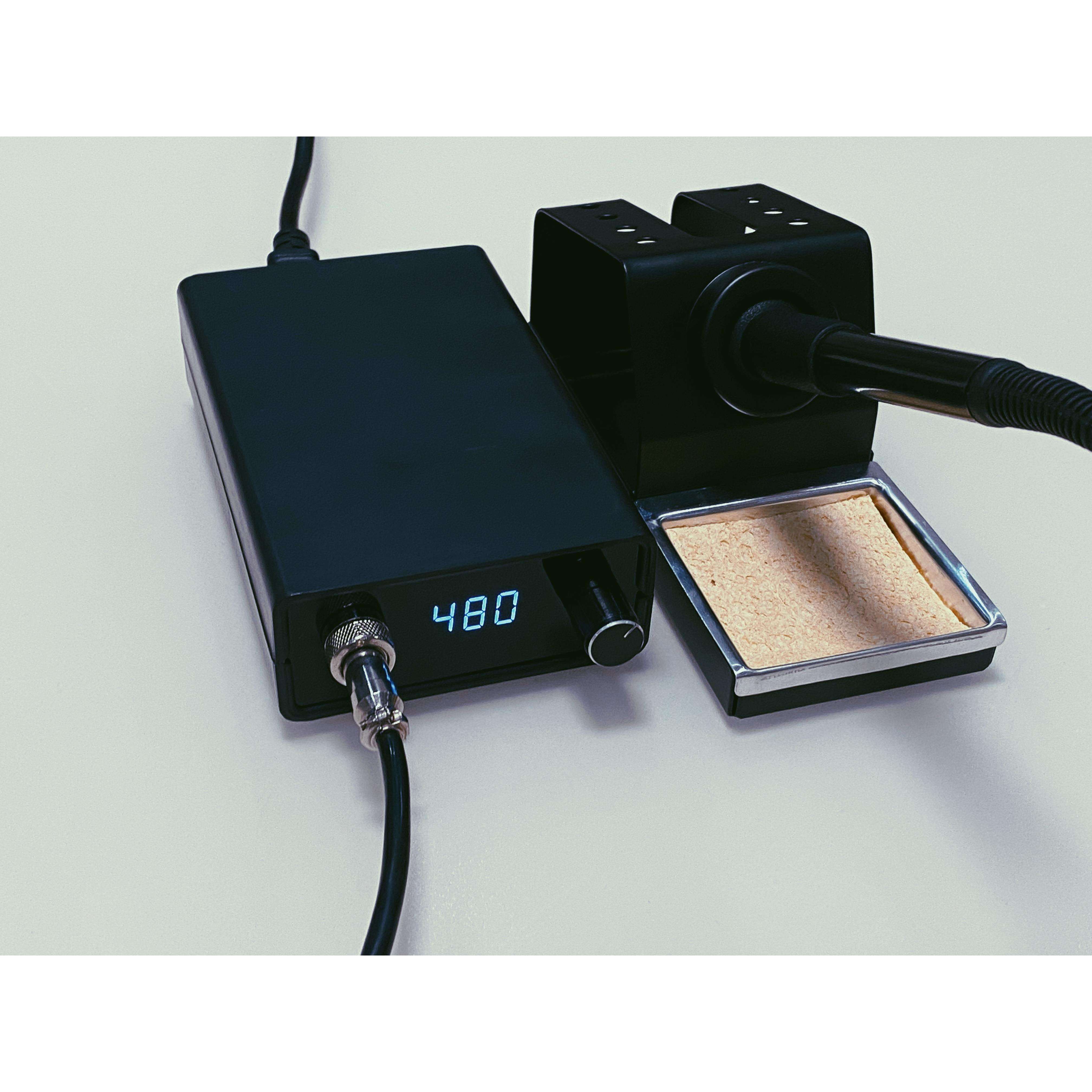 白菜白光T12电烙铁 焊台便携式 数显恒温焊台自动休眠大功率维修