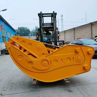 挖掘机液压粉碎钳建筑拆除挖机液压粉碎钳 360度旋转鄂式夹钳