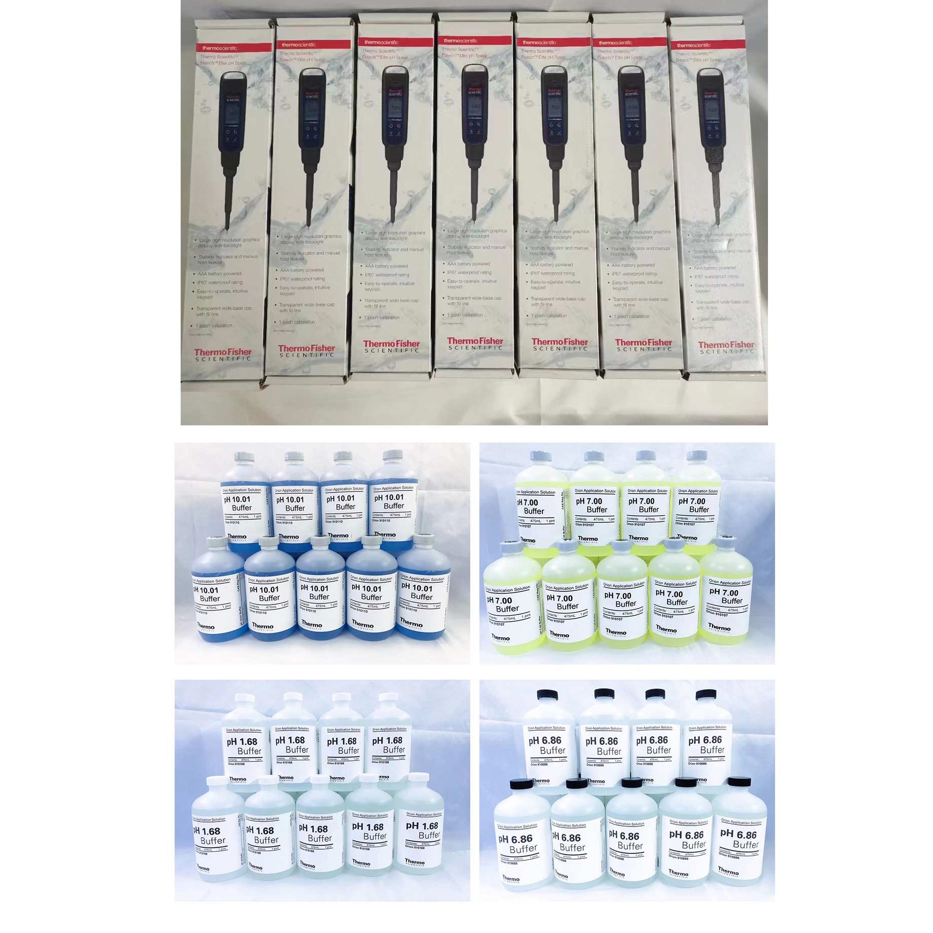 Thermo Scientific Orion 低电阻 pH 电极，带防水 BNC 接头