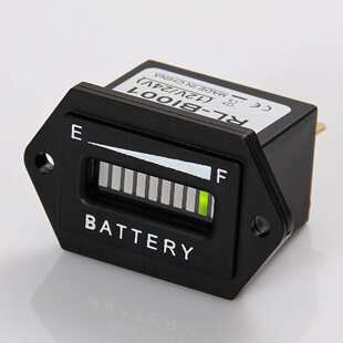 12/24V 铅蓄电池电量表，电量指示器 battery indicator BI001