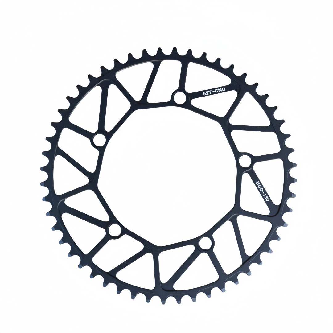 公路折叠自行车牙盘130BCD单盘片46T 48T 50T 52T