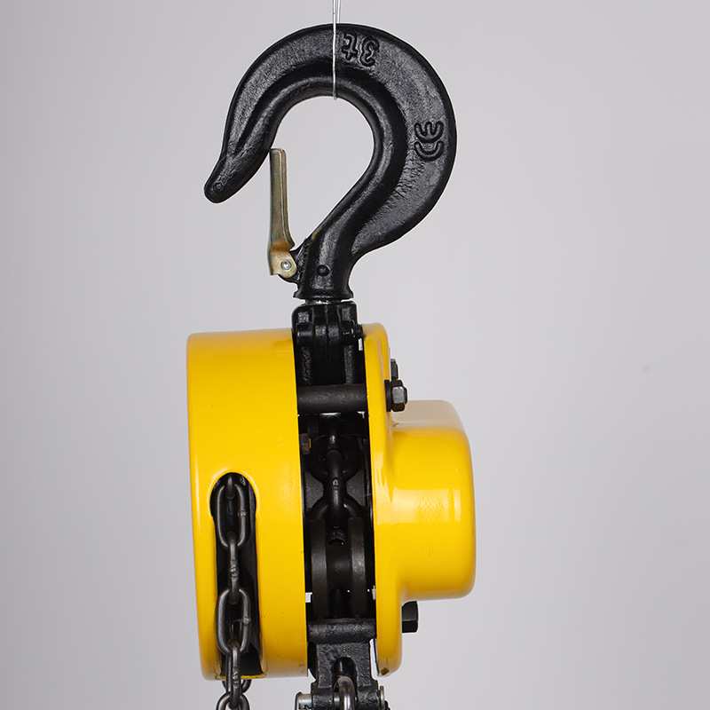 雄狮倒链手拉葫芦1t2t3t5t10T圆形起重葫芦 HS-T型手动倒链吊葫芦