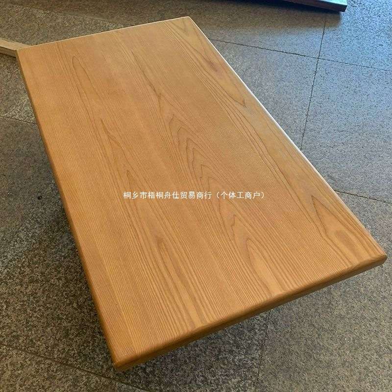 桌面板实木板舟仕电脑桌子板子分层板置物架大餐桌台面书桌板