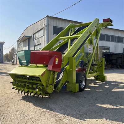 11kw饲草青储取料机青贮窖用饲草取草机7米养殖牛羊秸秆铲草车