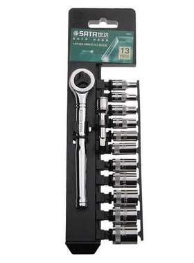 世达棘轮扳手12.5MM系列套筒09522大飞中飞小飞组套装09526 09099