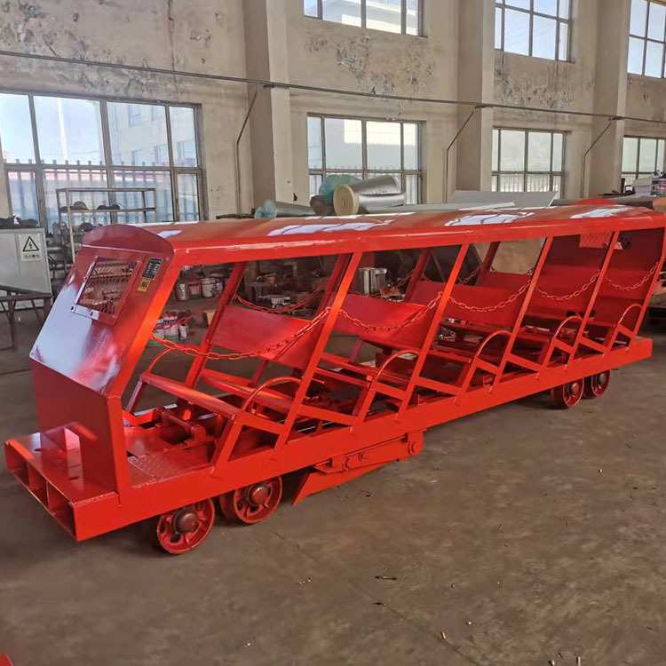 斜井人车牵引人车煤矿平巷运输设备抱轨式斜井人车