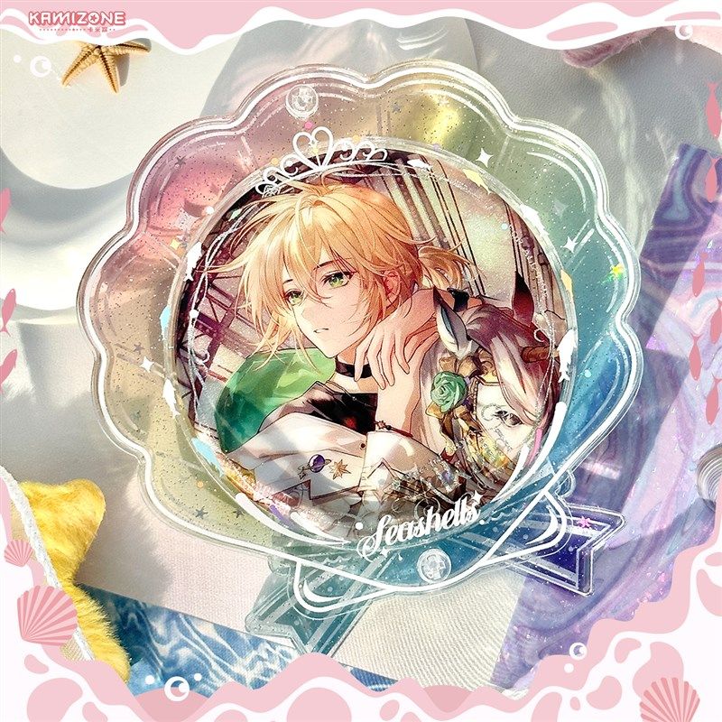 【卡米踪】海贝壳 大号 谷美亚克力吧唧砖徽章装饰框挂件谷子收纳,模玩/动漫/周边/娃圈三坑/桌游,谷美,淘宝优惠券,粉丝福利购,淘宝优惠卷