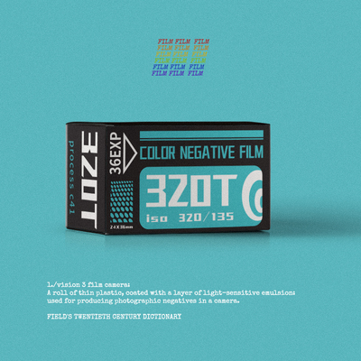 电影卷除碳胶卷 320T灯光卷 彩色负片菲林135底片 新鲜2024年现货