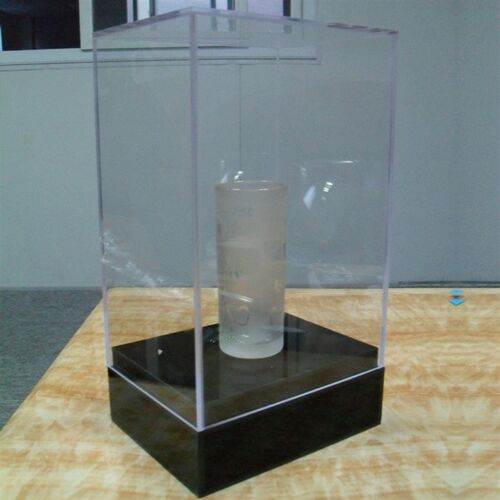 定制亚克力收纳展n示盒 有机玻璃透明防尘罩加厚底座