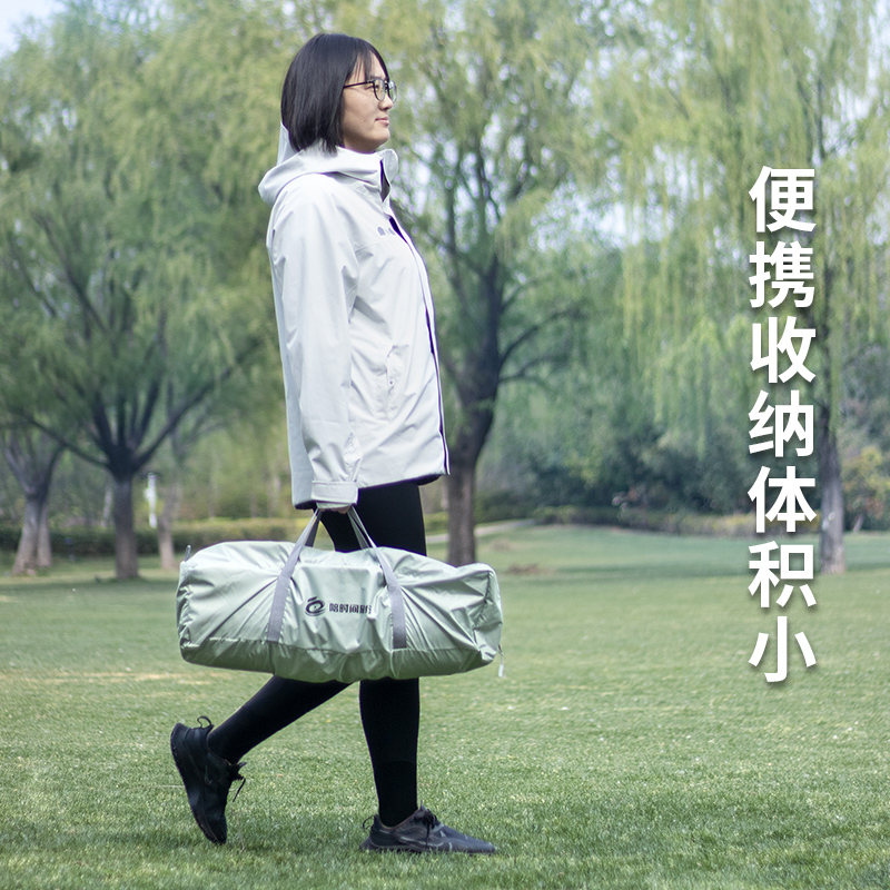 T型杆 户外露营蝶形黑胶天幕帐篷大小号涂银防晒防雨便携式遮阳棚