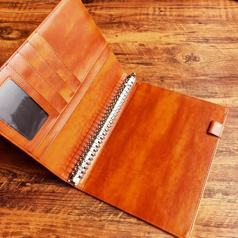 【豪华版活页夹】20孔A5 26孔B5 30孔A4大号商务活页本夹子加厚硬