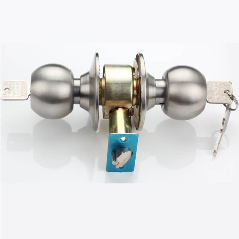 关门即锁球形锁公寓球形门锁大门球形门锁关门自动锁球形锁升级款