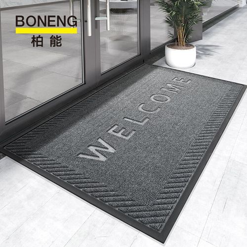 新款商用欢迎光临地垫大门口脚垫进户门垫地毯入户门酒店公司迎宾