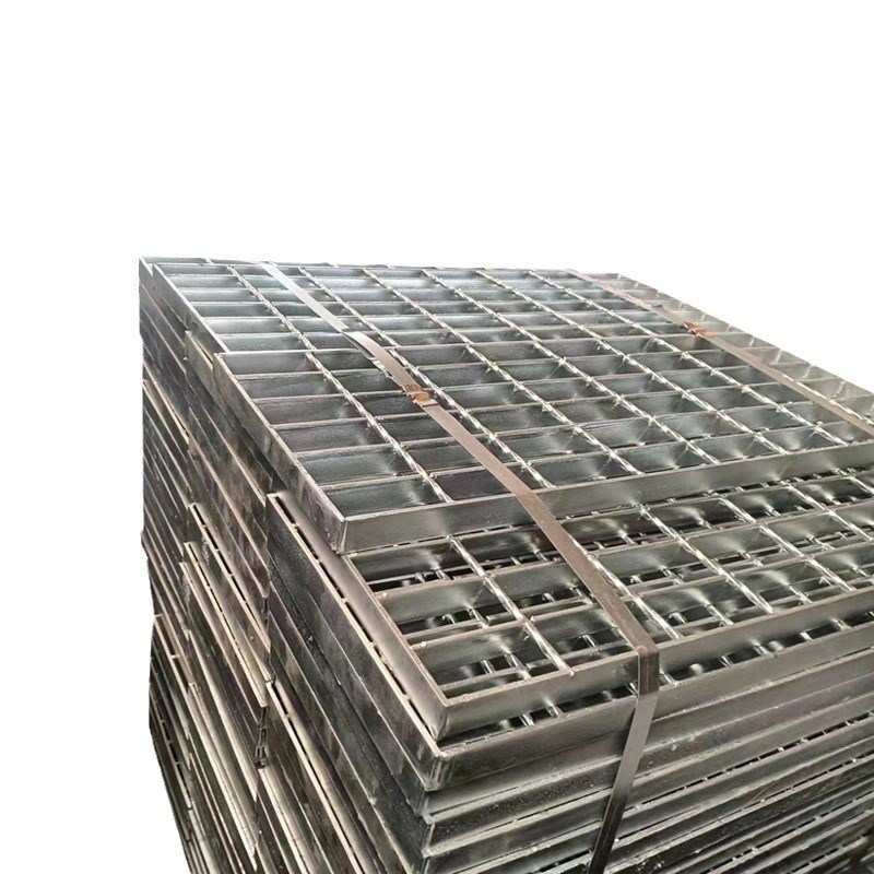 定制齿形钢格栅 污水处理工厂路面排水沟洗车房沟盖板齿形钢格栅