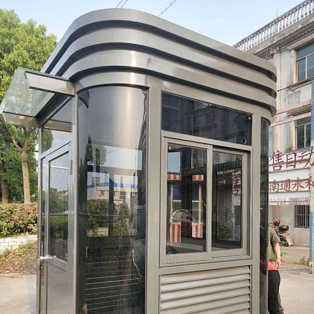 新品源销头厂家自 常州岗 常州不锈岗亭 常州保安钢亭 常州收YH-6