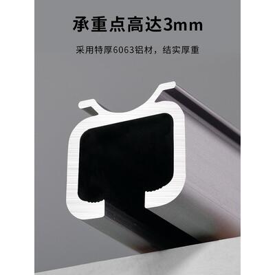 顶静音窗帘轨道滑轨单滑轮装ARZ侧装轨导轨挂钩式滑道窗帘杆双轨