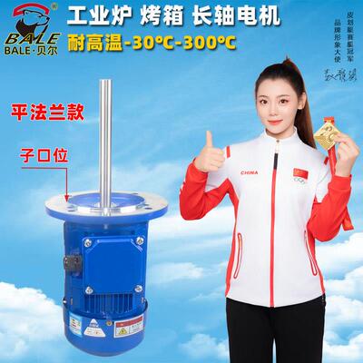 贝尔耐83200高隔温长轴电机 加长烤工业炉箱烘箱热马达 通风机风