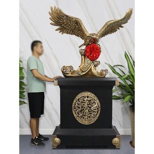 老鹰开摆件业礼物乔迁礼品公司HVM上市贺礼办室装公饰前台大酒店