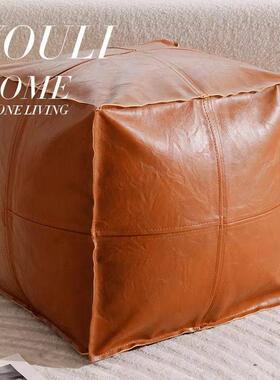 沙收纳墩时尚简约沙发皮墩XWU懒人坐发蒲团坐垫懒人榻米坐榻团小